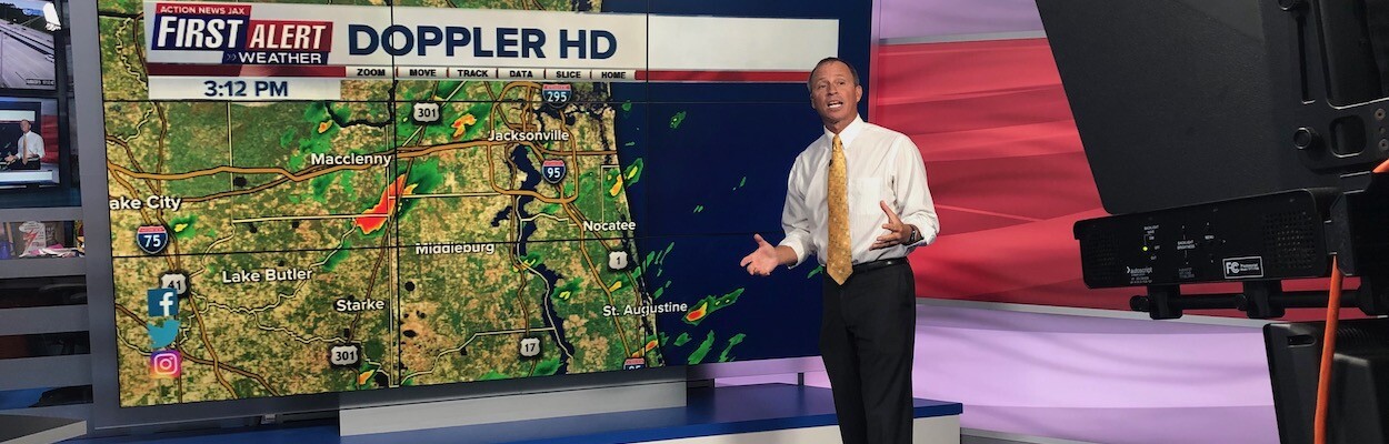 Mike Buresh is chief meteorologist at Jacksonville’s CBS and FOX affiliate, Action News Jax.